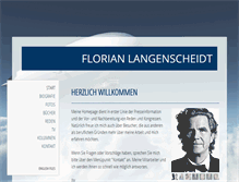 Tablet Screenshot of florian-langenscheidt.de